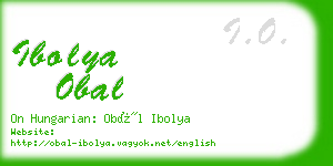 ibolya obal business card